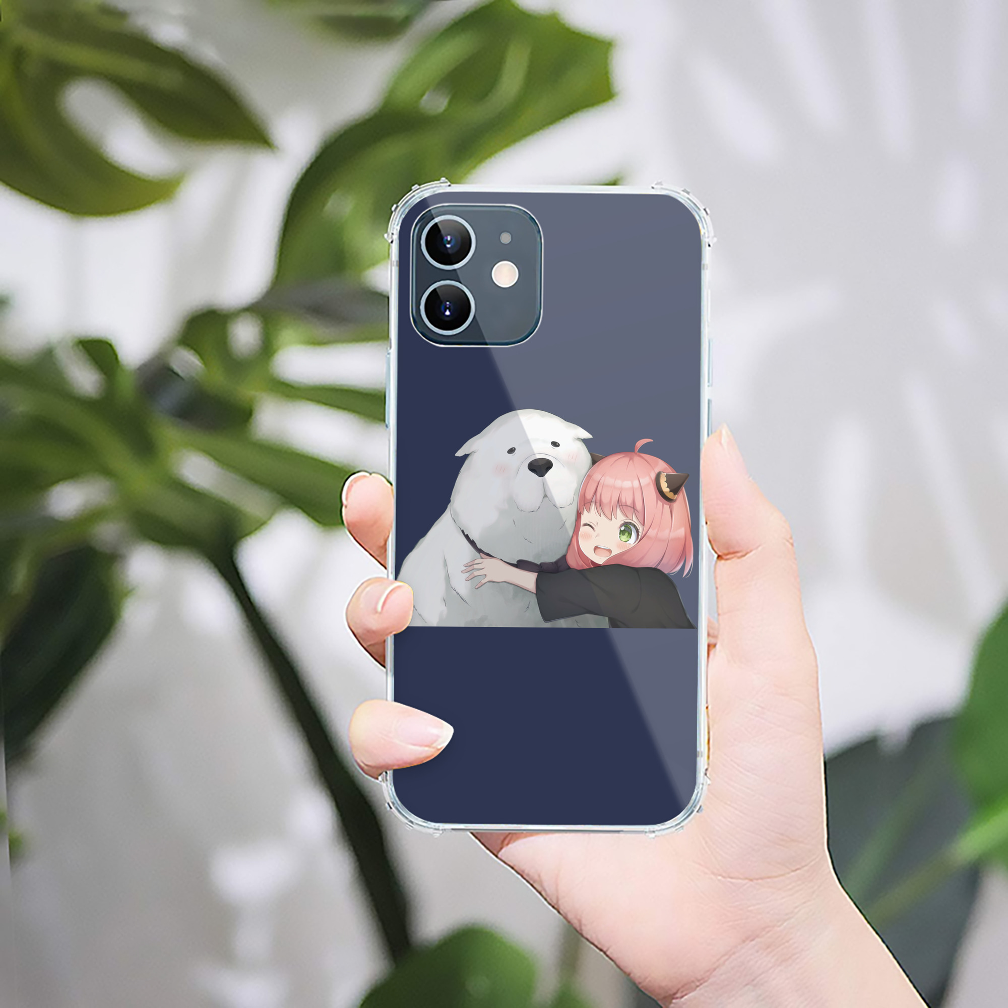 （画像用） SPY×FAMILY间谍家家酒 【iPhone 12シリーズ対応】透明スマホケース（クリアソフトケース）